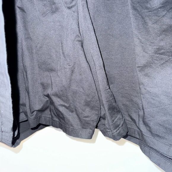 Black Button-Up Skort - Picture 5 of 9